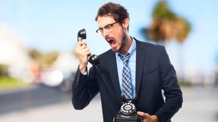 Frustrated Client Trying to Reach Web Designer