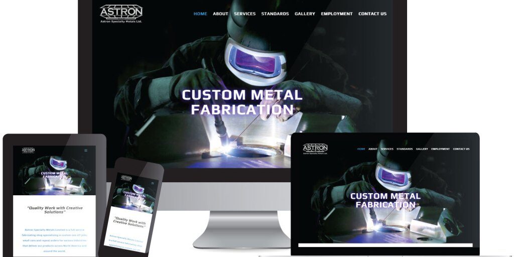 CryoDragon (Kitchener Waterloo Cambridge) Website Design Astron Specialty Metals