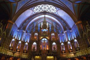 CryoDragon at Notre Dame Basilica in Old Montreal, Quebec