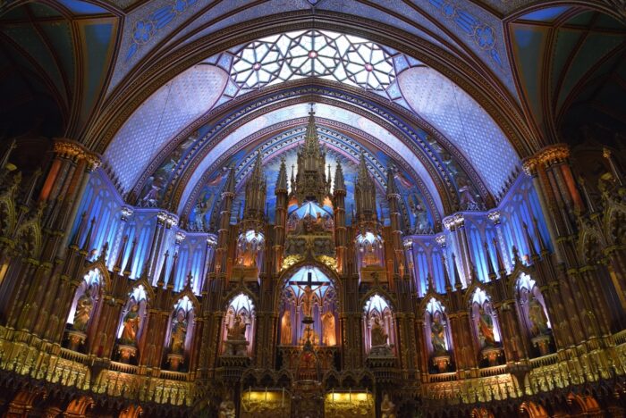 CryoDragon at Notre Dame Basilica in Old Montreal Quebec CryoDragon at Notre Dame Basilica in Old Montreal, Quebec