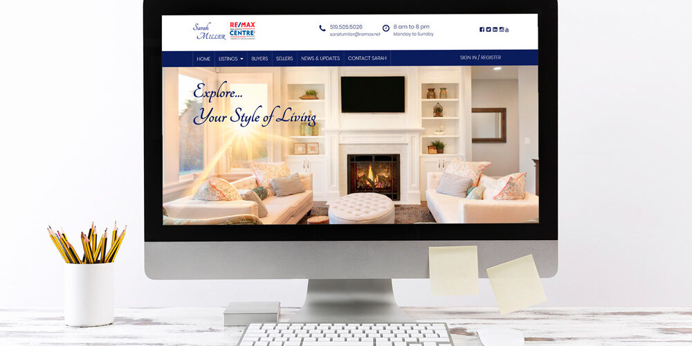 CryoDragon Website Design Waterloo Kitchener Cambridge Guelph Sarah Miller REMAX Real Estate Website CryoDragon Website Design (Waterloo Kitchener Cambridge Guelph) Sarah Miller REMAX Real Estate Website