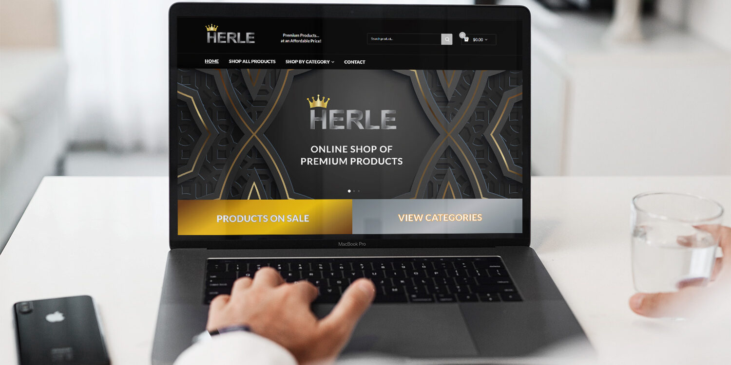 CryoDragon Website Design (Waterloo Kitchener Cambridge Guelph) HERLE Shop